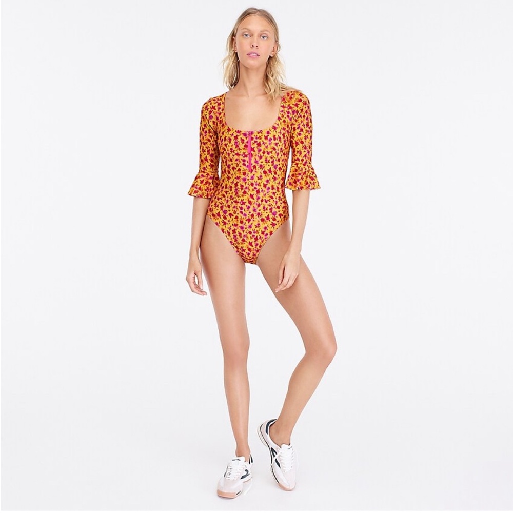 J. Crew Bell Sleeve Rash Guard